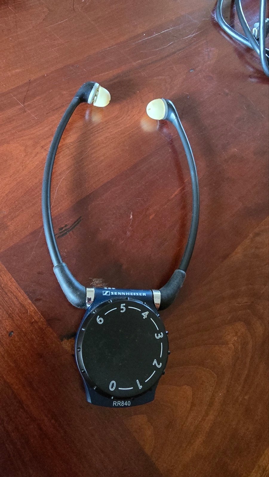 Sennheiser RR840 Draadloze Hoofdtelefoon met Basisstation, In-ear, Gebruikt, Sennheiser, Ophalen of Verzenden