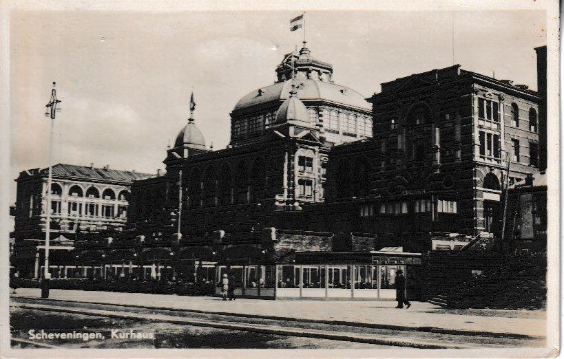 SCHEVENINGEN - KURHAUS, Ophalen of Verzenden, 1940 tot 1960, Gelopen, Zuid-Holland
