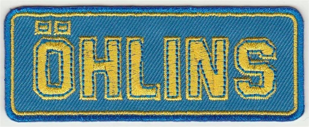 Ohlins patch embleem, Verzenden