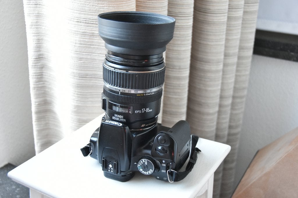 Canon EOS 400D met Canon 17- 85 mm lens., Spiegelreflex, Canon, 10 megapixels, Ophalen of Verzenden
