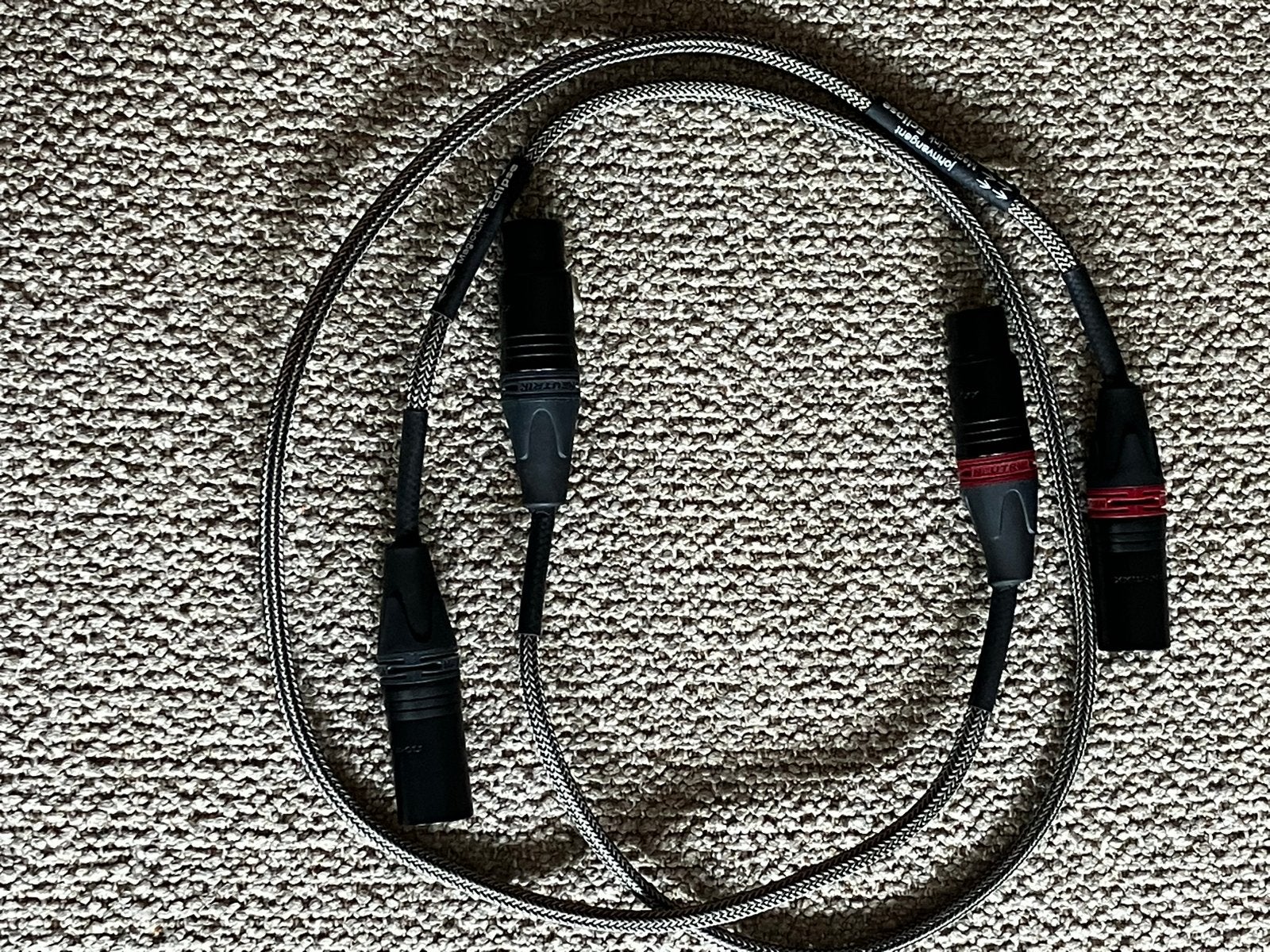 John van Gent Magic-Link Eclipse xlr 80cm, Ophalen of Verzenden, Zo goed als nieuw, Minder dan 2 meter, Overige kabels