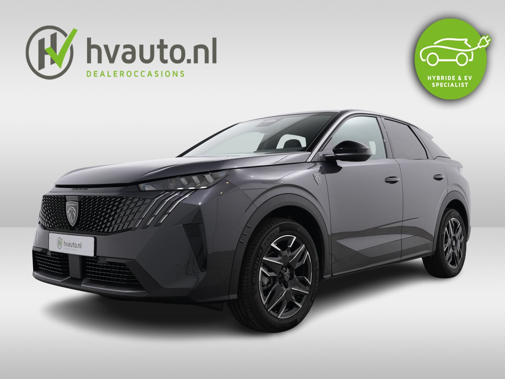 Peugeot 3008 1.2 HYBRID 145PK GT E-DCS6 | Achterklep Elektri, Auto's, 145 pk, Gebruikt, 1199 cc, Leder en Stof