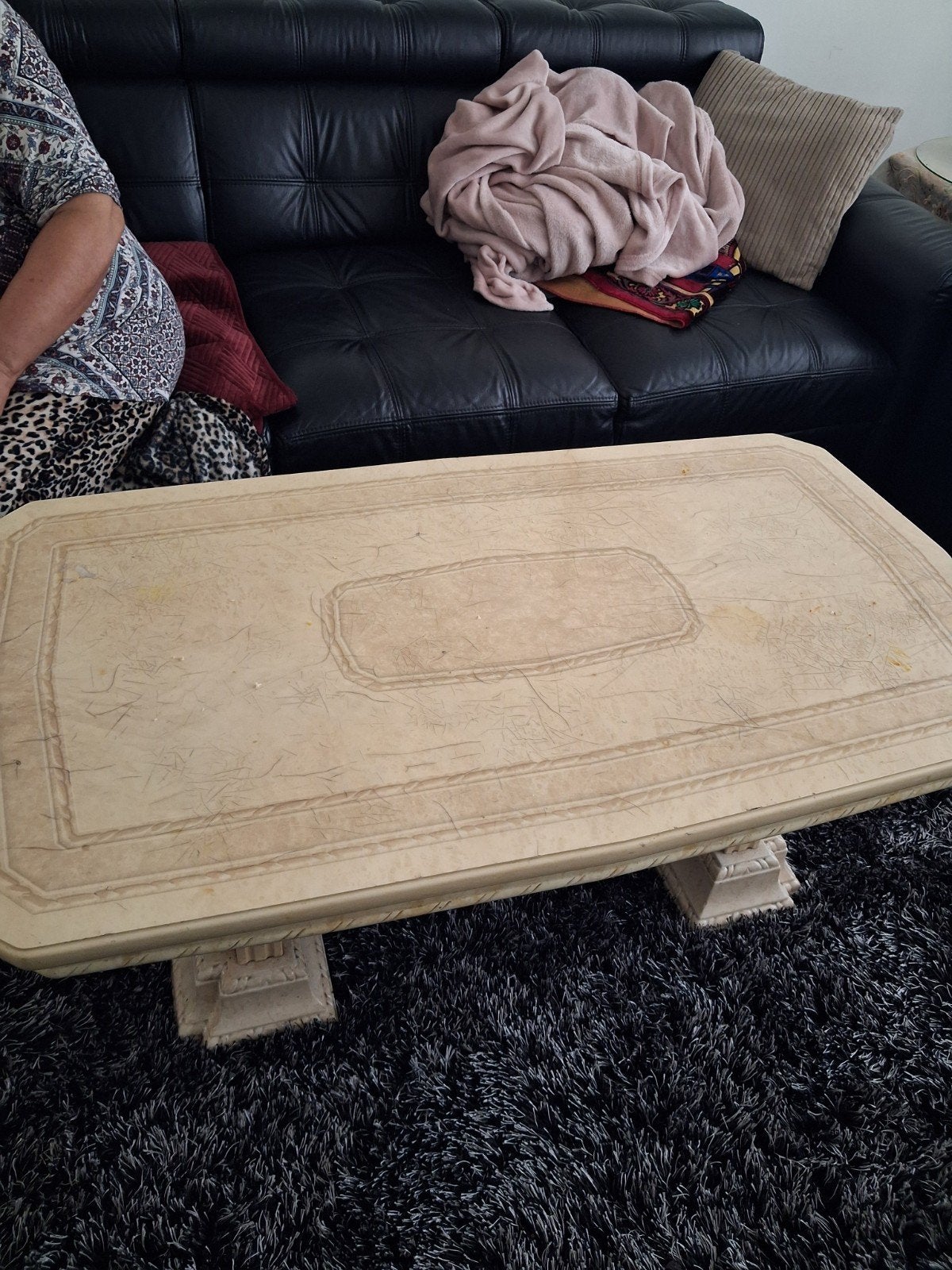 TV-meubel en salontafel set - Lichte gebruikssporen, Ophalen, Overige materialen, Klassiek, 150 tot 200 cm
