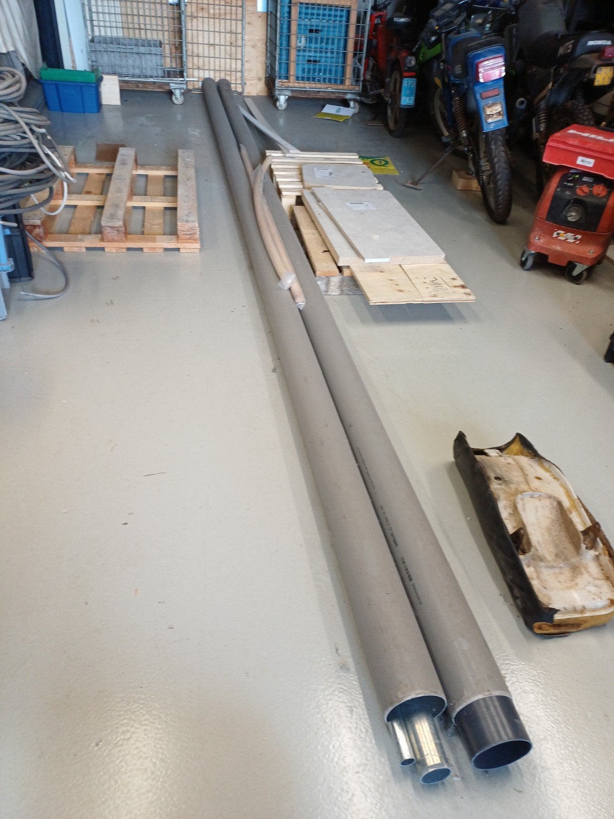 Nieuwe PVC afvoerbuizen - OMNIPLAST 125 SN2, Ophalen, Pvc, 6 meter of meer, Nieuw