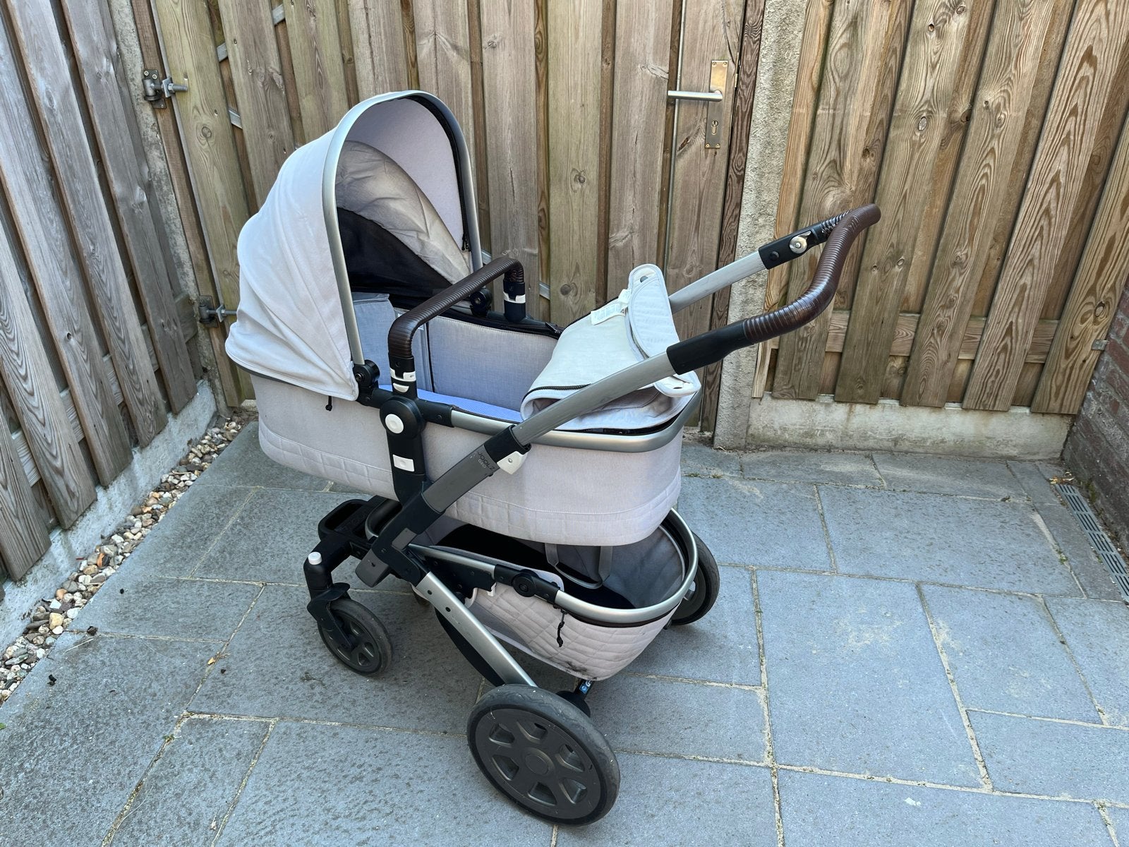 Joolz Geo 2 kinderwagen met veel accessoires, Gebruikt, Combiwagen, Verstelbare duwstang, Ophalen