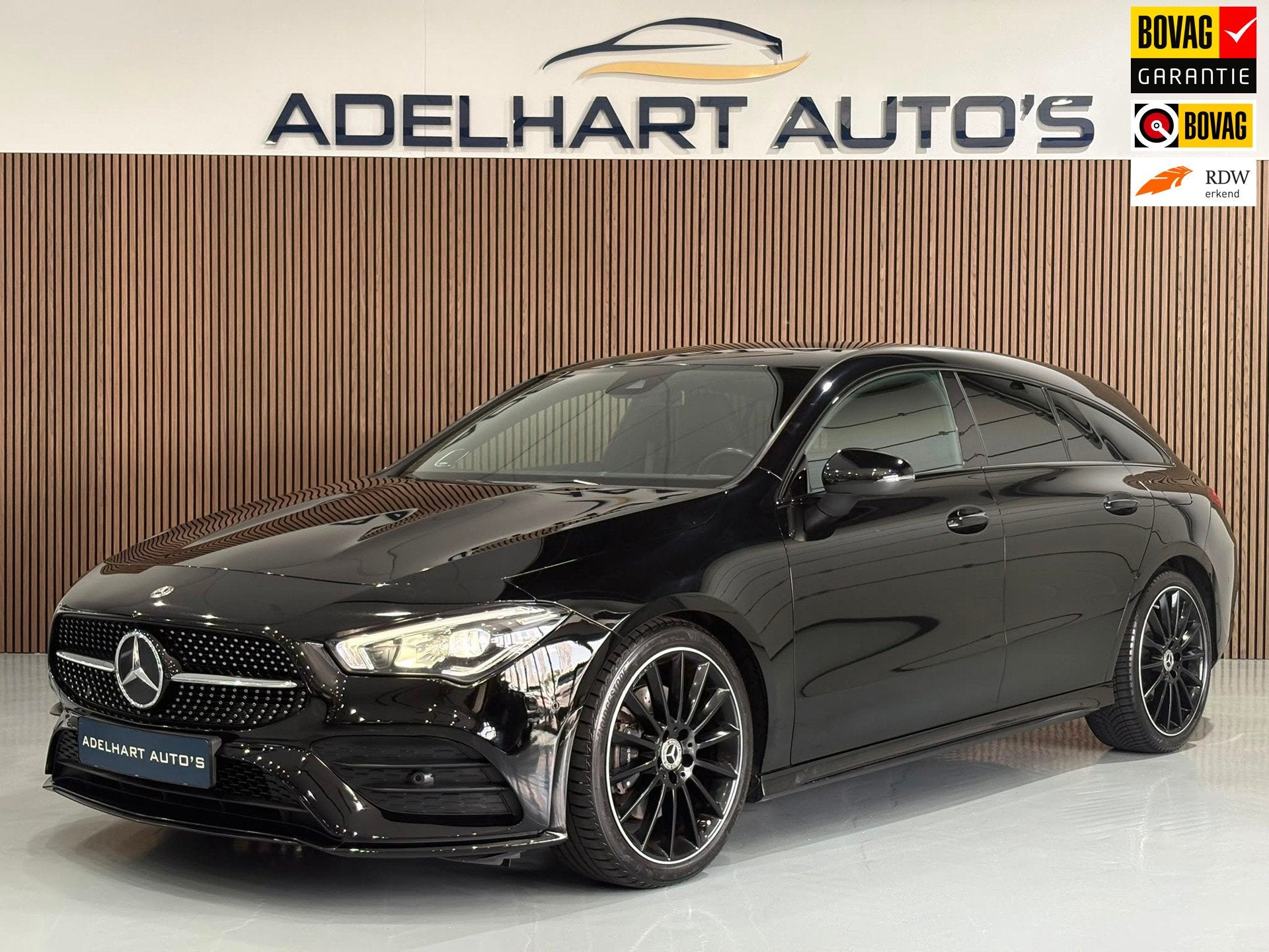Mercedes-Benz CLA-klasse Shooting Brake 200 Business Solutio, Auto's, Gebruikt, Zwart, 4 cilinders, Automatische klimaatregeling