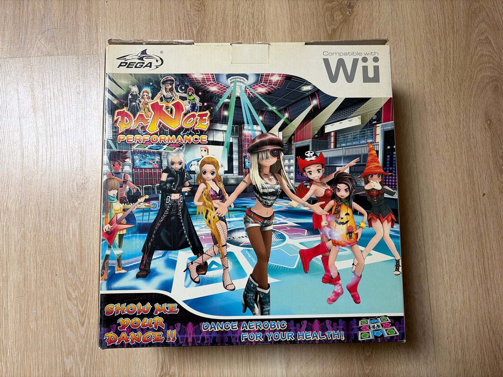 Pega Dance Performance Dansmat voor Wii - Show Me Your Dance, Spelcomputers en Games, Ophalen of Verzenden, Gebruikt, Zonder controller