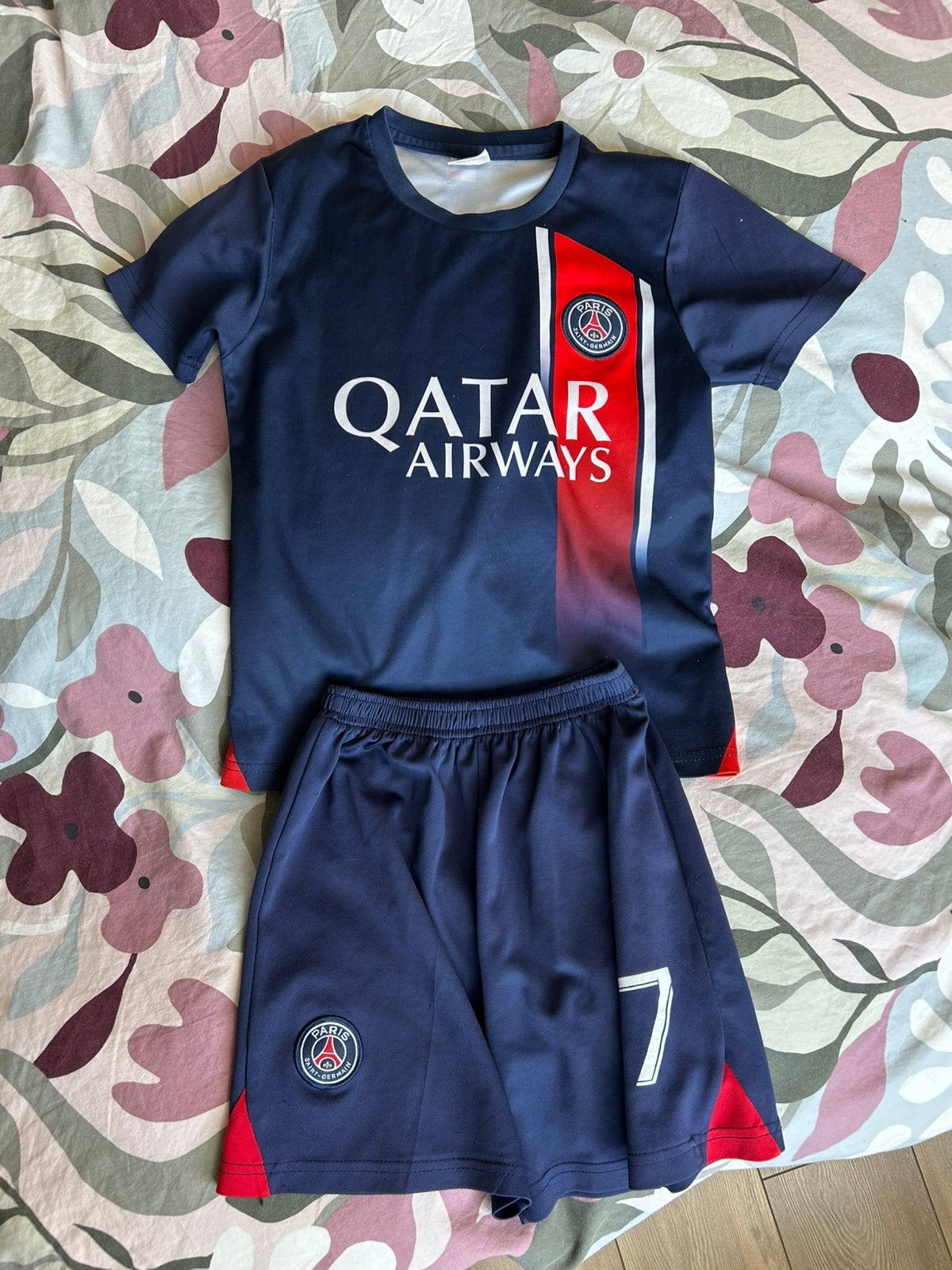 Mbappe PSG oakje, Maat XS of kleiner, Ophalen of Verzenden, Zo goed als nieuw, Shirt