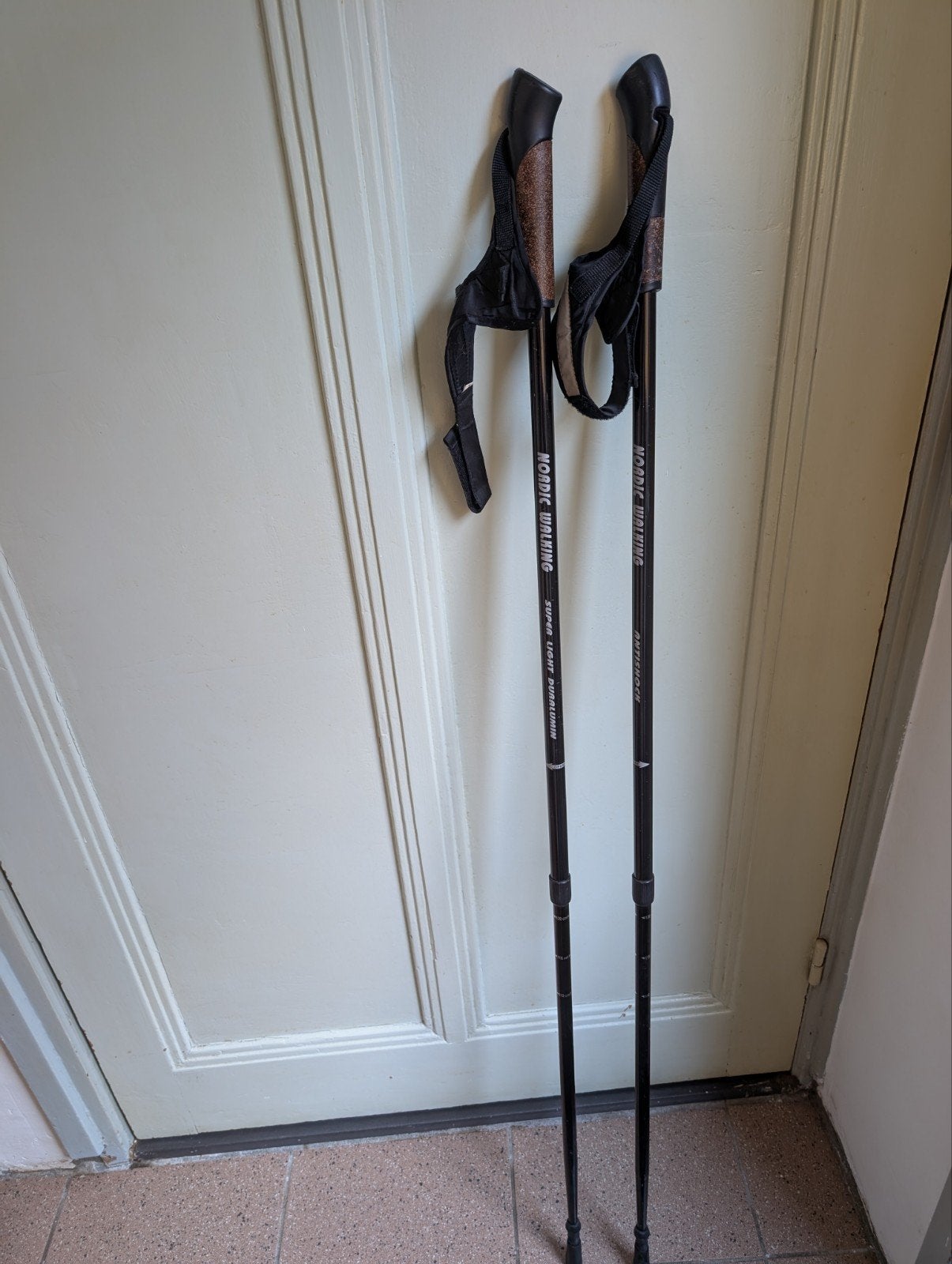 Nordic Walking stokken, Ophalen, Zo goed als nieuw, Wandelstok