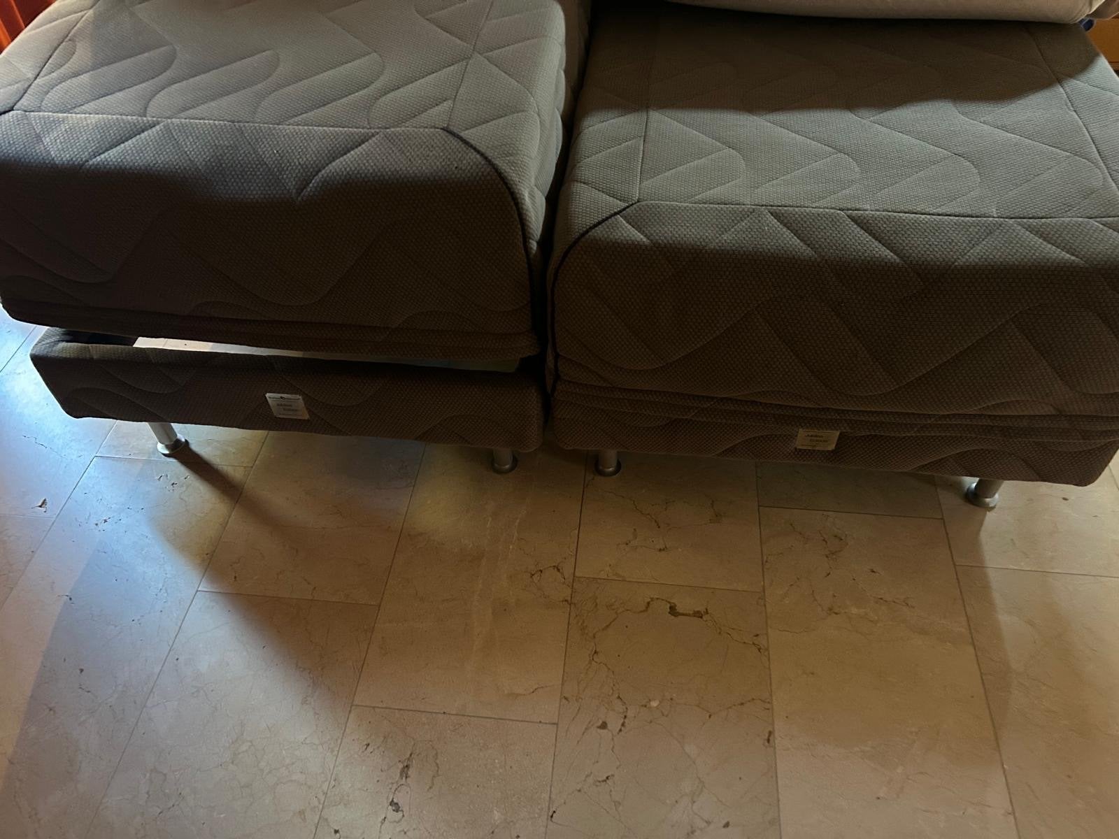 Elektrische Boxspring - Rug- en Voeteneind Verstelbaar, Ophalen, Gebruikt, Bruin, Tweepersoons
