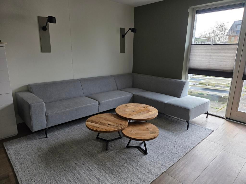 Hoekbank Loem 40 Cloud Grey van Sidde Nord XL, Huis en Inrichting, Banken | Bankstellen, Ophalen, 100 tot 125 cm, Hoekbank, 300 cm of meer