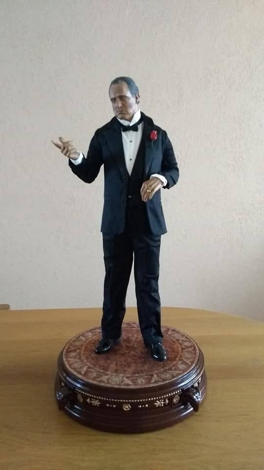 Blitzway The Godfather Don Vito Corleone sideshow, Verzamelen, Ophalen, Zo goed als nieuw, Mens