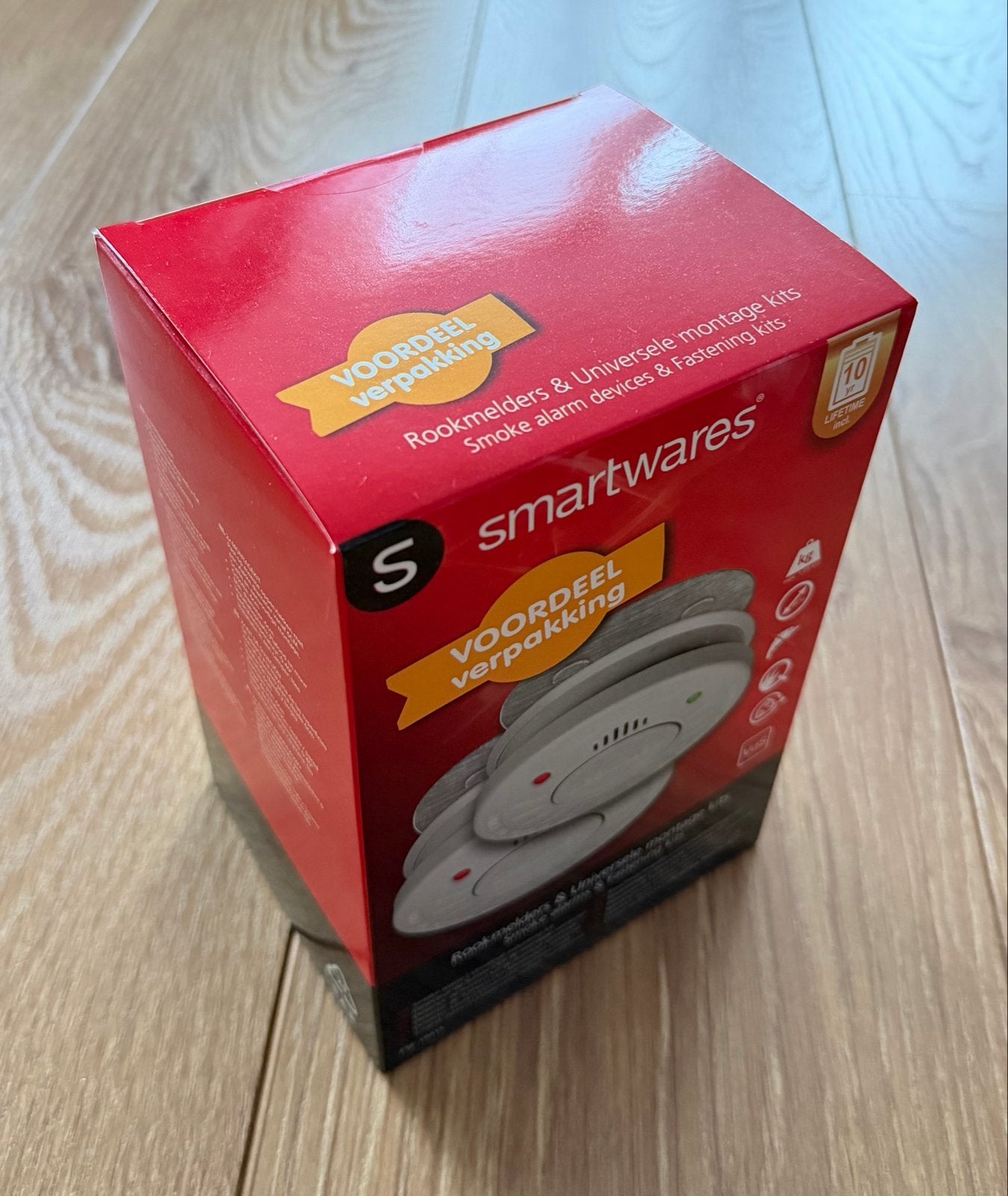 Smartwares Rookmelders  (2 stuks) - NIEUW GESEALD !, Doe-het-zelf en Verbouw, Detector, Sensor of Melder, Nieuw, Ophalen of Verzenden