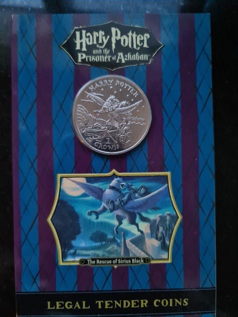 Harry Potter - Isle of Man 1 Crown - Prisoner of Azkaban, Ophalen of Verzenden, Overige landen, Losse munt