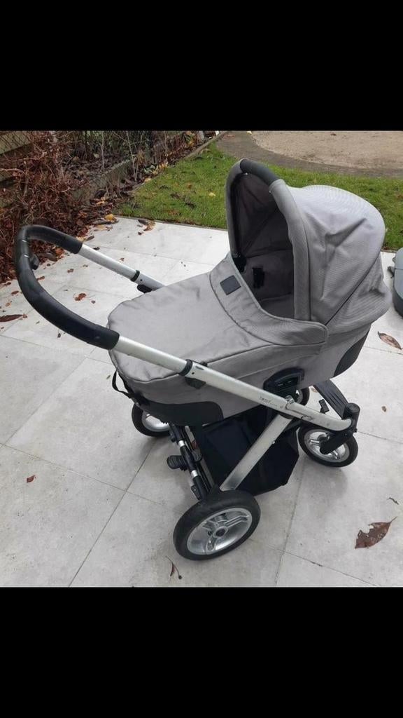 Kinderwagen met Maxi cosi adapters en voetenzak, Kinderen en Baby's, Kinderwagens en Combinaties, Ophalen, Gebruikt, Kinderwagen