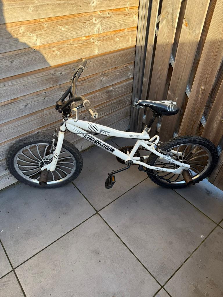 BMX Cross-Tiger Crossfiets Stuntfiets 20”, Fietsen en Brommers, Fietsen | Jongens, Ophalen, Gebruikt, 20 inch, Handrem