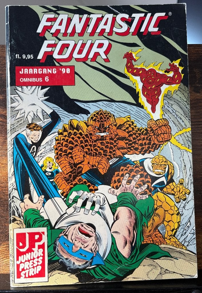 Fantastic Four Omnibus #6 Jaargang '90 (JuniorPress), Amerika, Ophalen of Verzenden, Gelezen, Eén comic