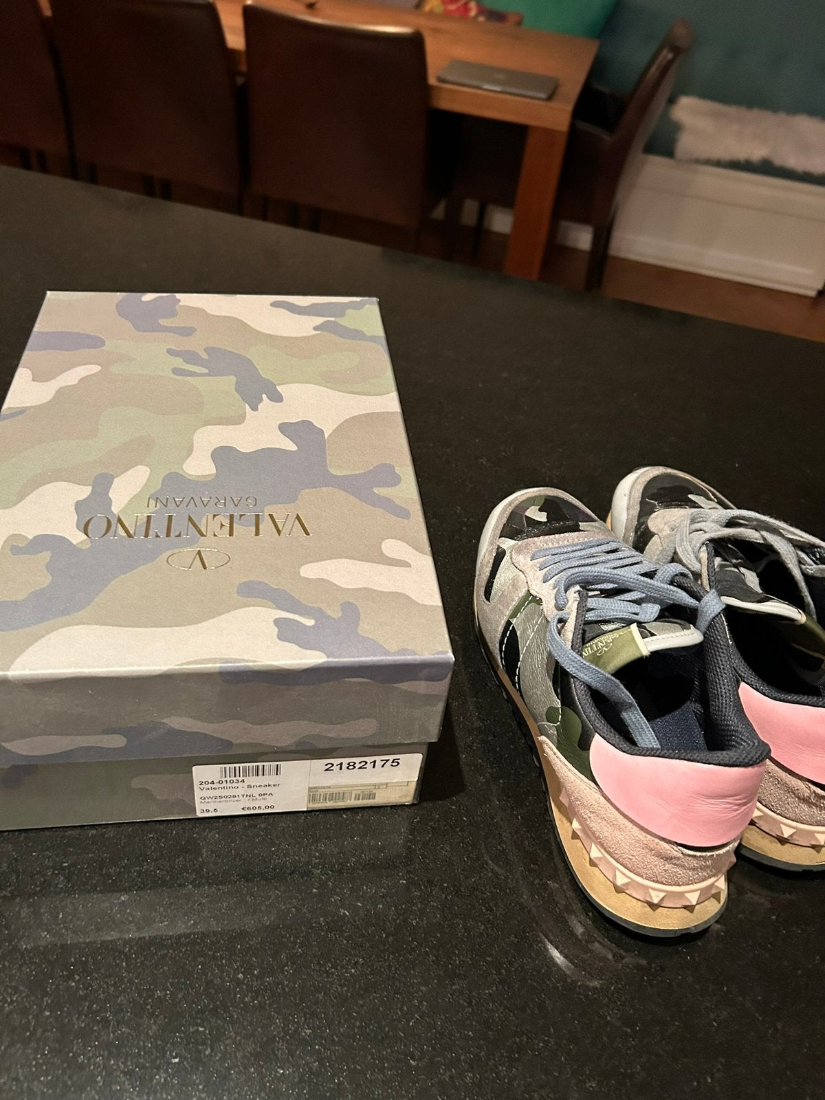 Valentino sneaker, Blauw, Ophalen of Verzenden, Sneakers of Gympen, Gedragen