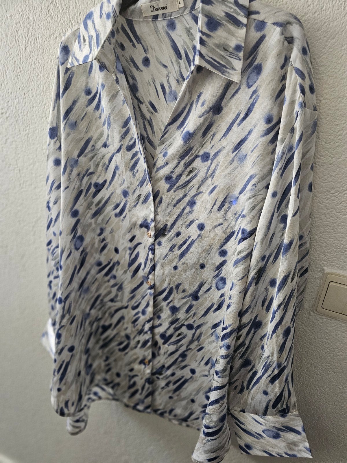 Dames broek pakken, Kostuum of Pak, Blauw, Maat 42/44 (L), Nieuw