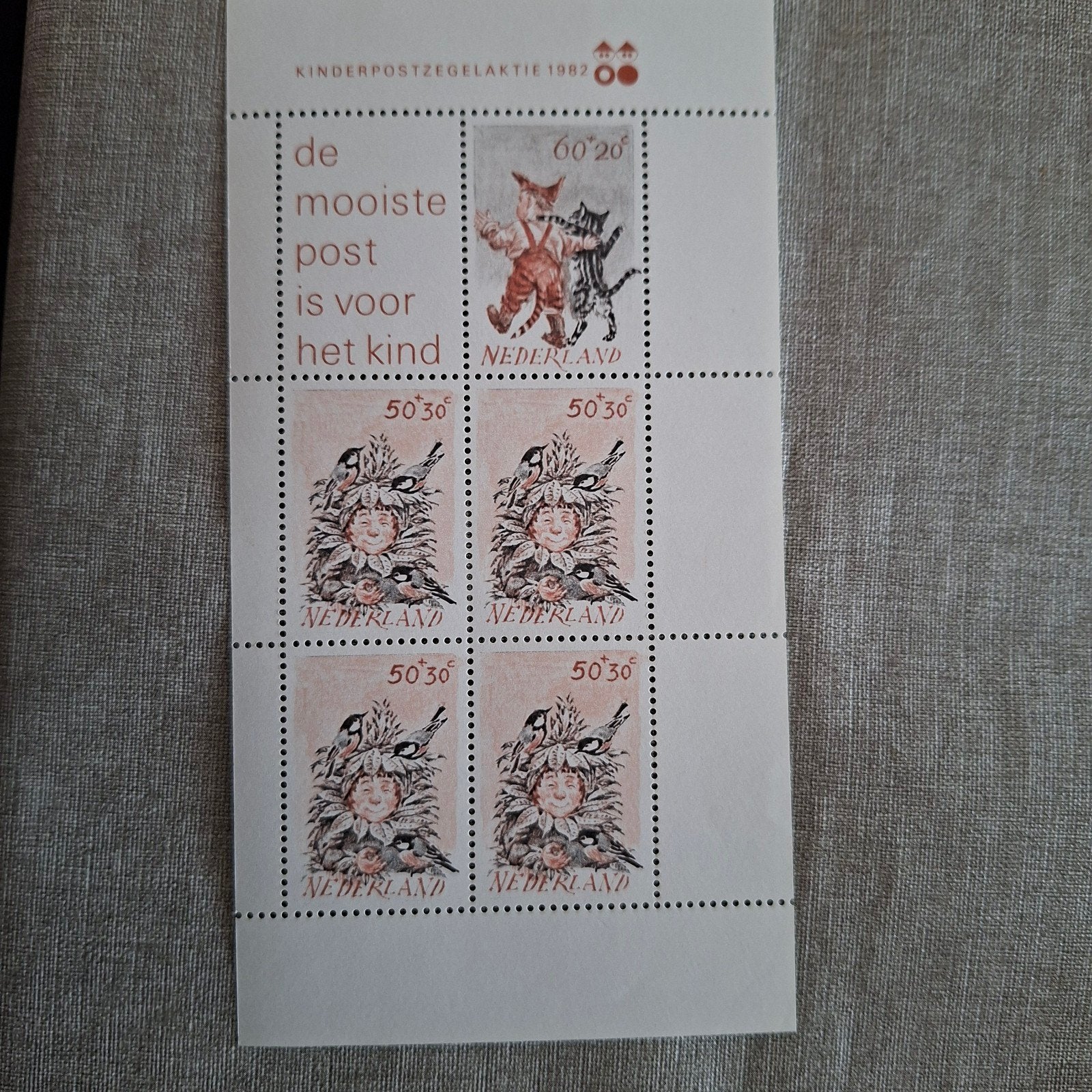 Kinderpostzegels 1982, Postzegels en Munten, Ophalen of Verzenden, Nederland
