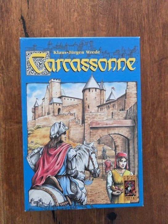 Carcassonne met uitbreiding Bruggen, Burchten en Bazaars, Hobby en Vrije tijd, Gezelschapsspellen | Bordspellen, Vijf spelers of meer