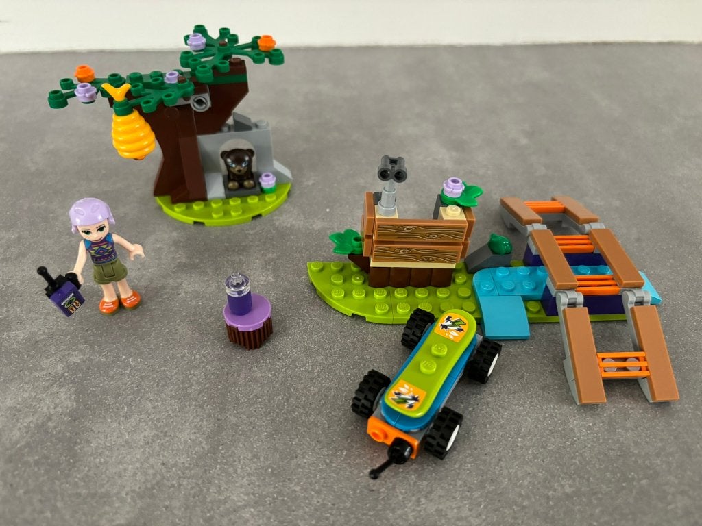 Lego Friends - #41363 Mia’s Avontuur in het bos, Ophalen of Verzenden, Zo goed als nieuw, Complete set, Lego