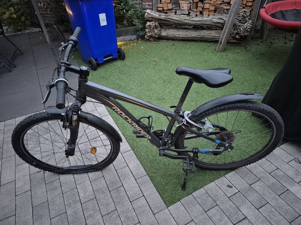 Rockrider mountenbike, Fietsen en Brommers, Fietsen | Mountainbikes en ATB, Gebruikt, 57 cm of meer, Geen vering, Ophalen