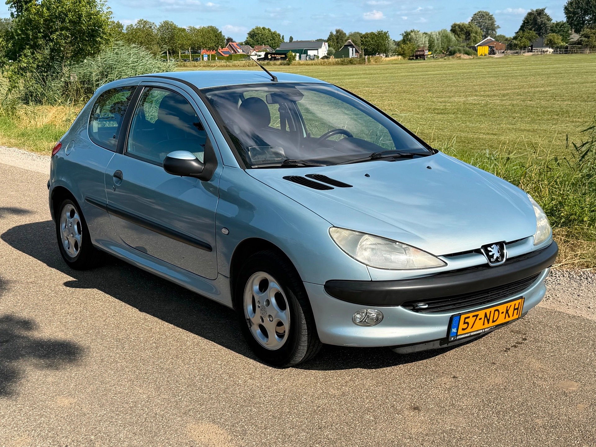 Peugeot 206 1.6-16V Gentry Premium APK 07-2027 AUT Airco, Auto's, Peugeot, 1025 kg, Stof, Zwart, 4 cilinders