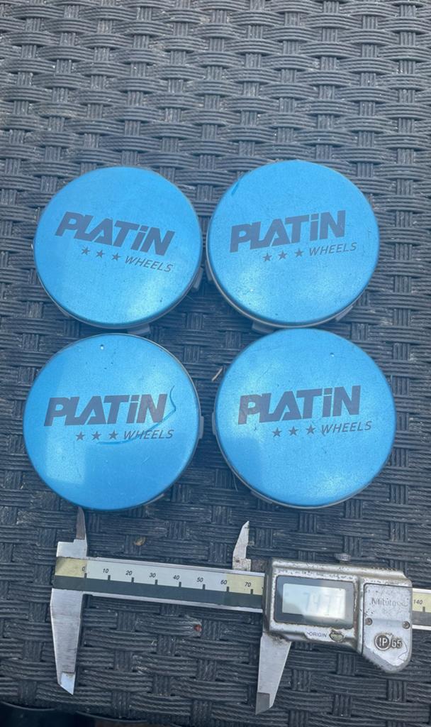 Nieuwe Platin naafdoppen 75mm, Auto diversen, Wieldoppen, Ophalen of Verzenden, Nieuw
