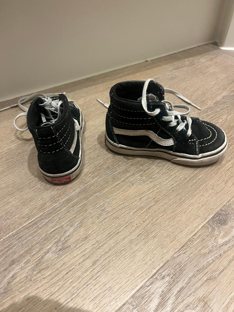 Vans maat 22, Kinderen en Baby's, Babykleding | Schoentjes en Sokjes, Ophalen, Gebruikt, Jongetje of Meisje, Schoentjes