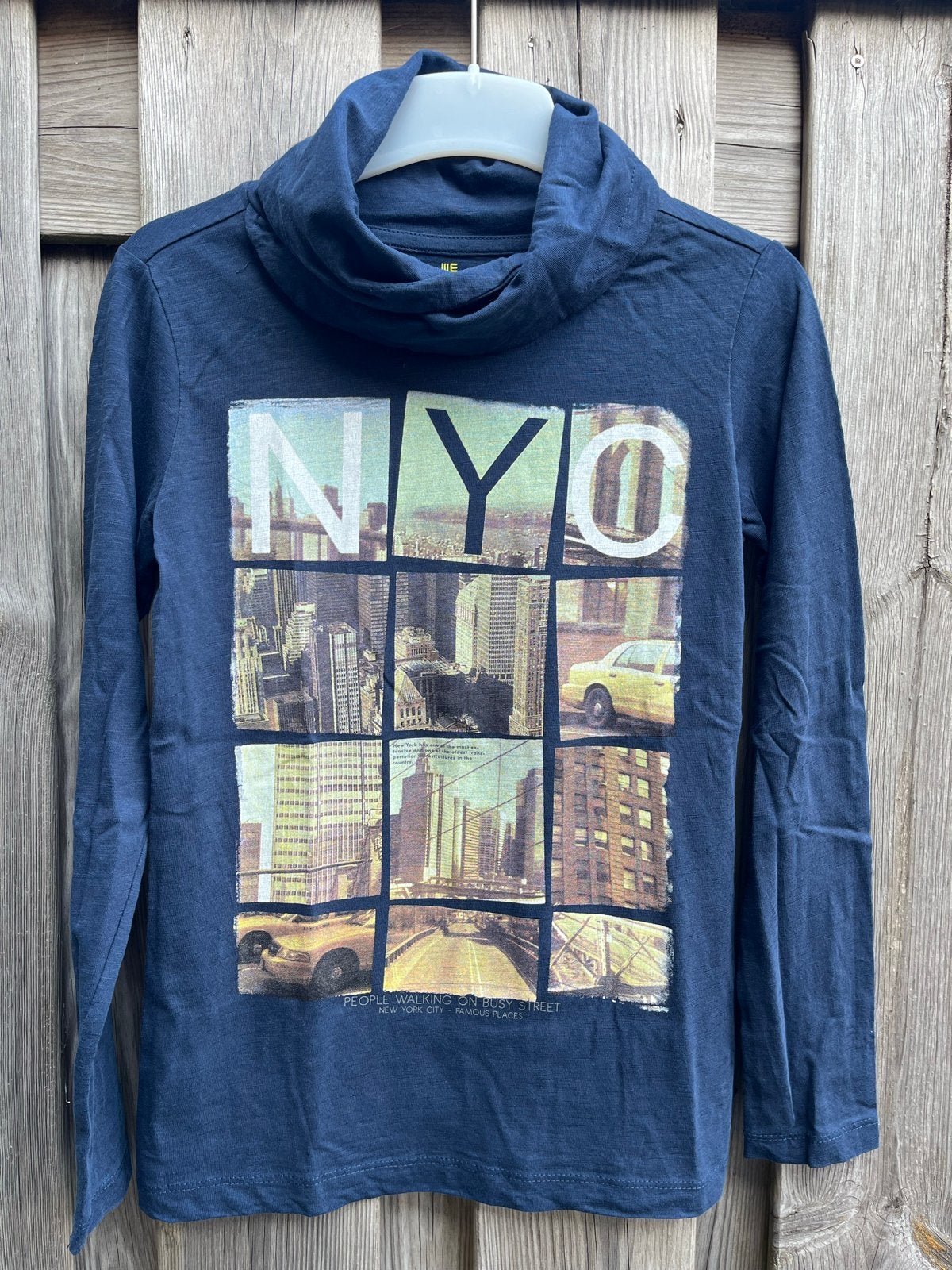 WE Kids Longsleeve Rolkraag NYO Maat 134-140, Ophalen of Verzenden, Zo goed als nieuw, Jongen of Meisje, Shirt of Longsleeve