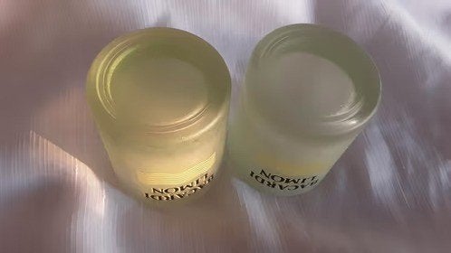 BACARDI LIMON glazen, lichtgroen, 2 stuks, Ophalen of Verzenden, Zo goed als nieuw, Borrel- of Shotglas