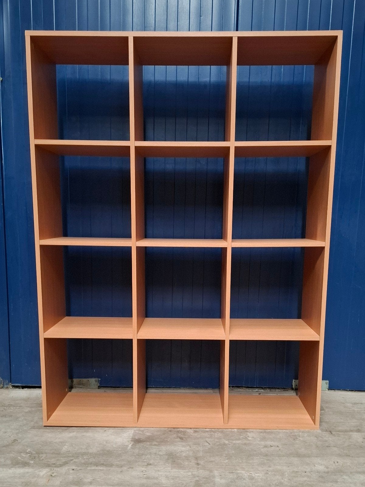 Grote houten vakkenkast, Huis en Inrichting, Ophalen, Met plank(en), Gebruikt, 100 tot 150 cm