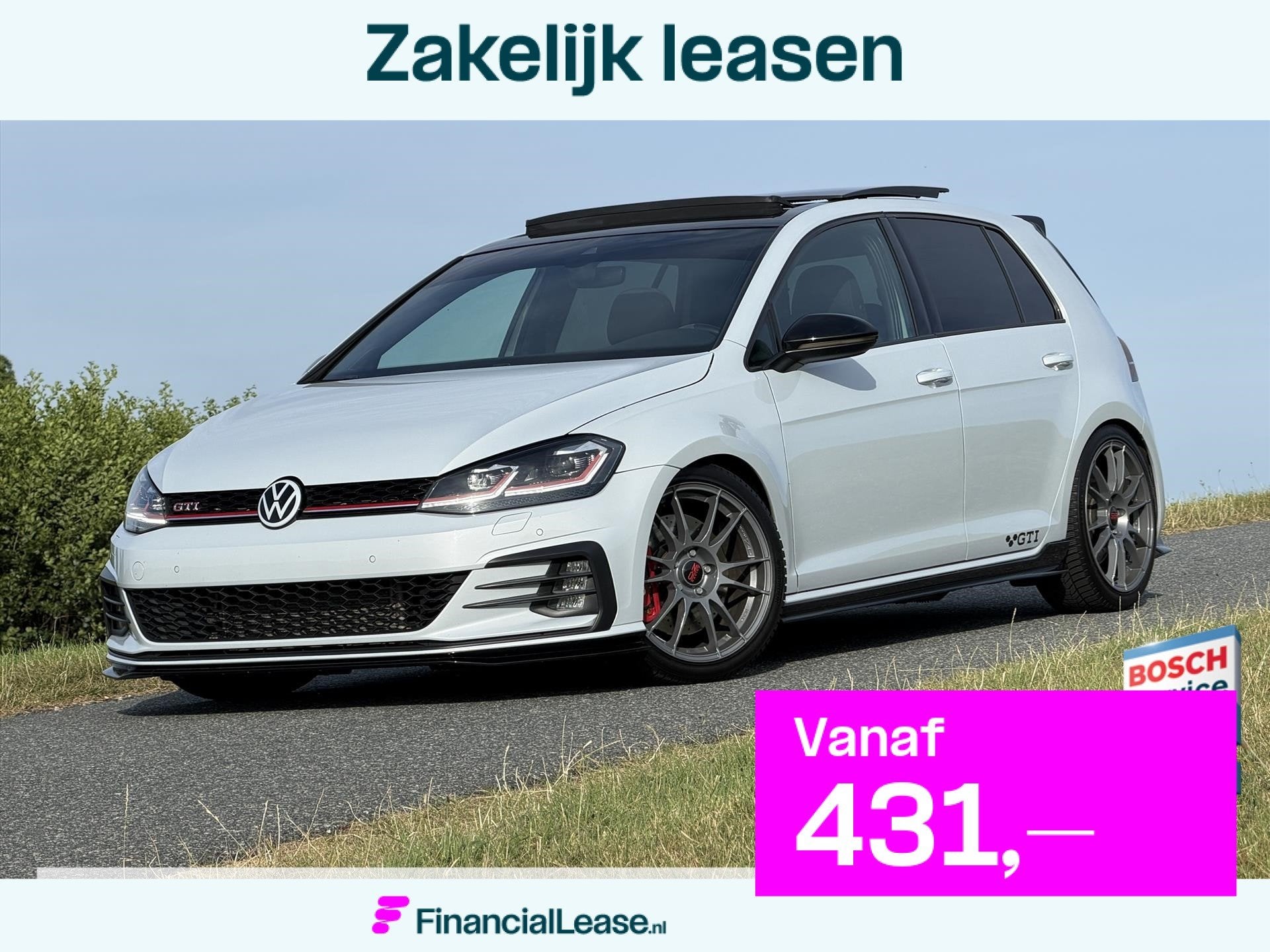 Volkswagen Golf 7.5 2.0 TSI GTI 441PK Performance / JD Stage, Automaat, Stof, Gebruikt, Euro 6