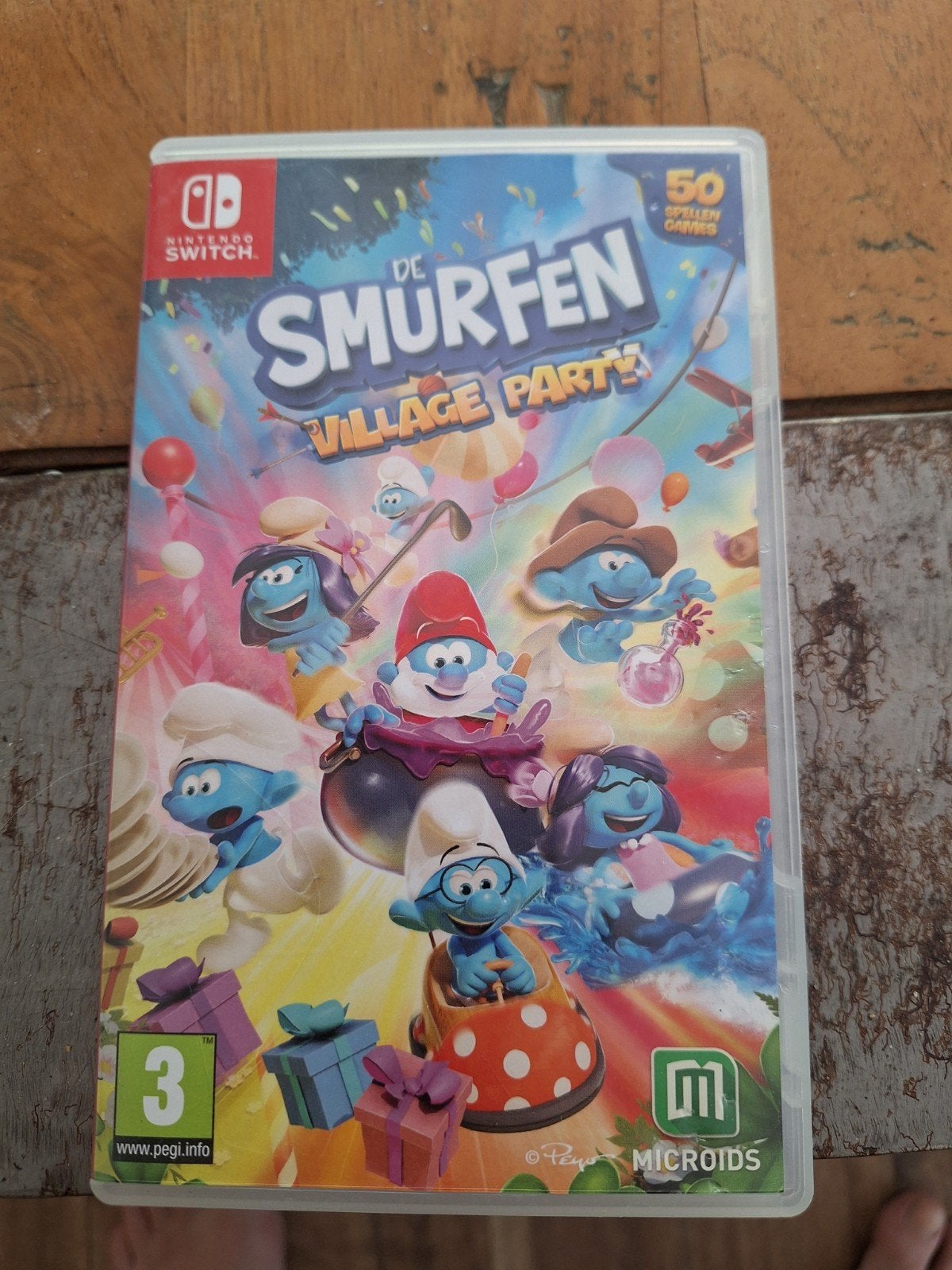 Smurfen village party voor Nintendo switch, 3 spelers of meer, Verzenden, Gebruikt, Vanaf 3 jaar