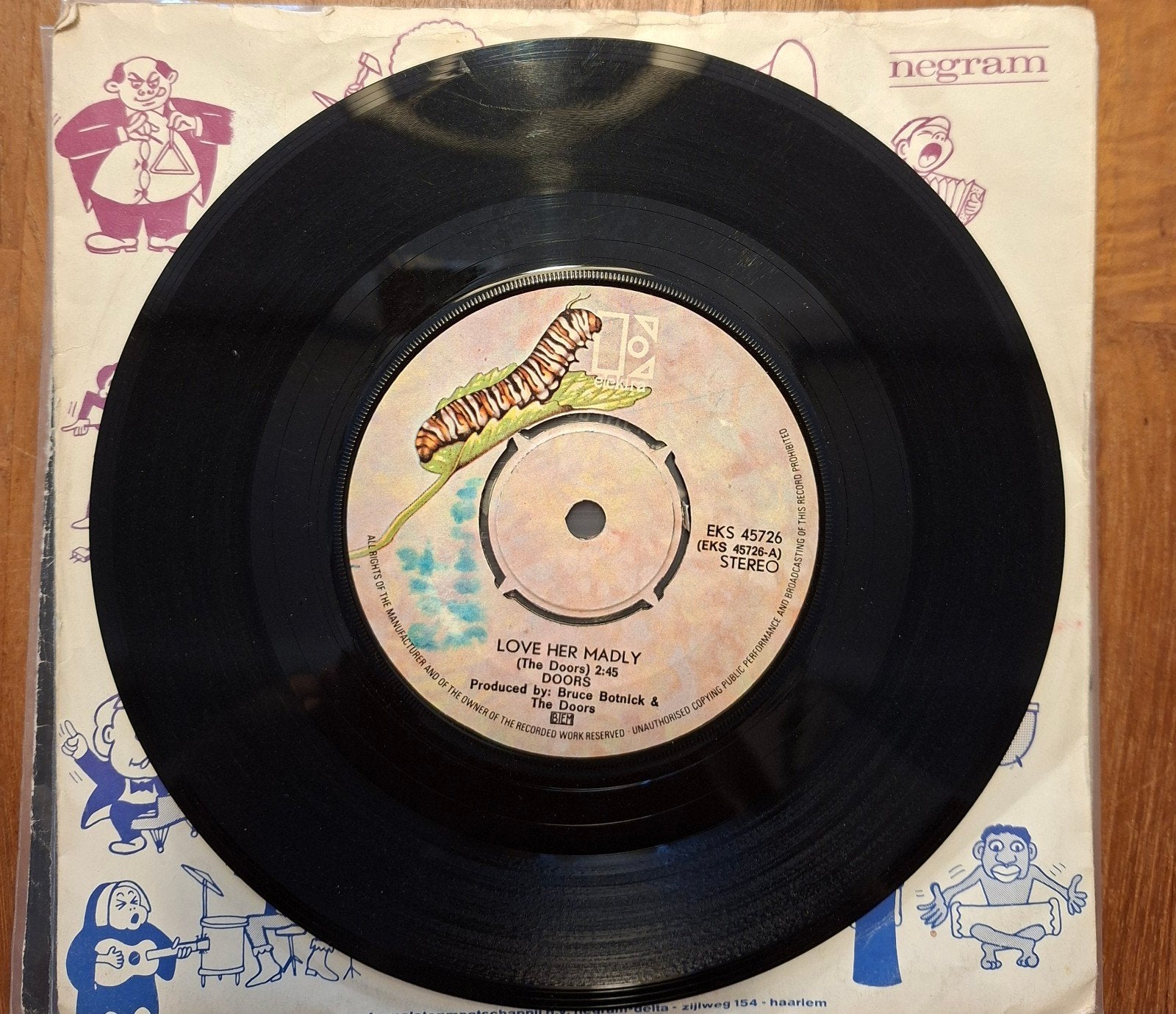 Doors - Love her madly  - Single is TOP, Verzenden, Gebruikt, 7 inch, Pop