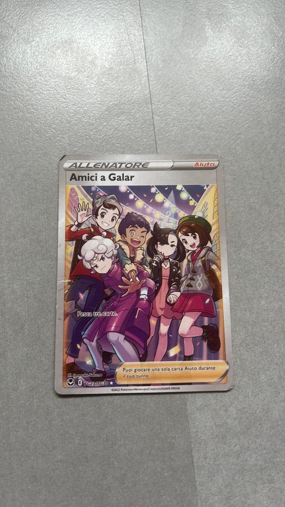 Pokémon TCG: Amici a Galar Trainer Kaart, Ophalen of Verzenden, Gebruikt, Losse kaart