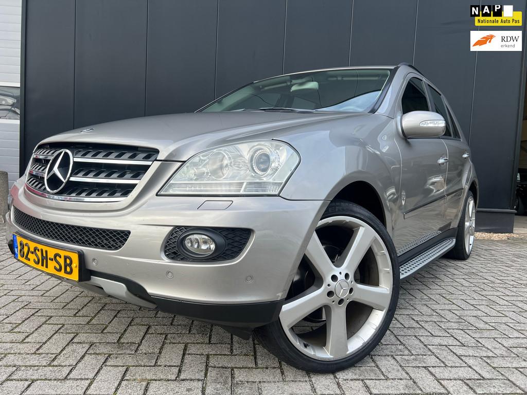 Mercedes-Benz M-klasse 350 OrgNl/Nap/Aut/Leder/22'Lmv, Automaat, Gebruikt, Zwart, Stoelverwarming