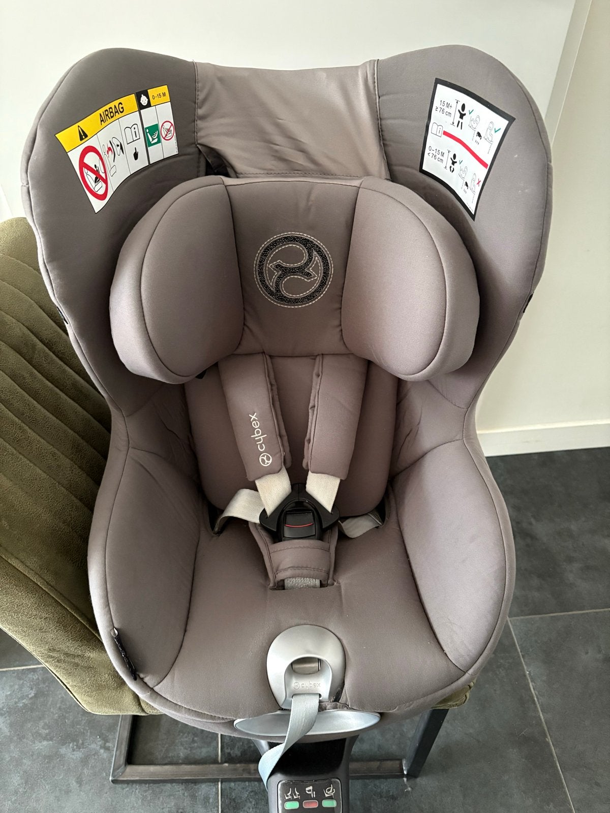 Cybex Sirona i Size baby/kinderstoeltje 360 draaibaar, 0 t/m 18 kg, Verstelbare rugleuning, Zo goed als nieuw, Isofix