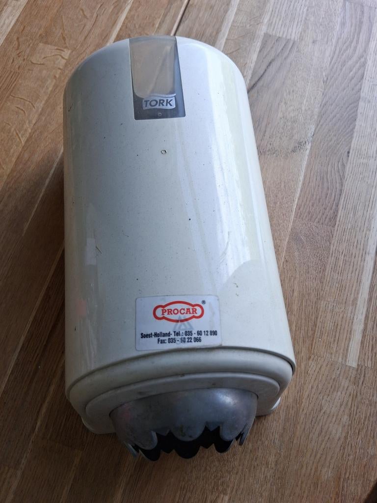 Tork Handdoeken automaat M1 compleet met sleutel, Ophalen of Verzenden, Gebruikt, Toilet