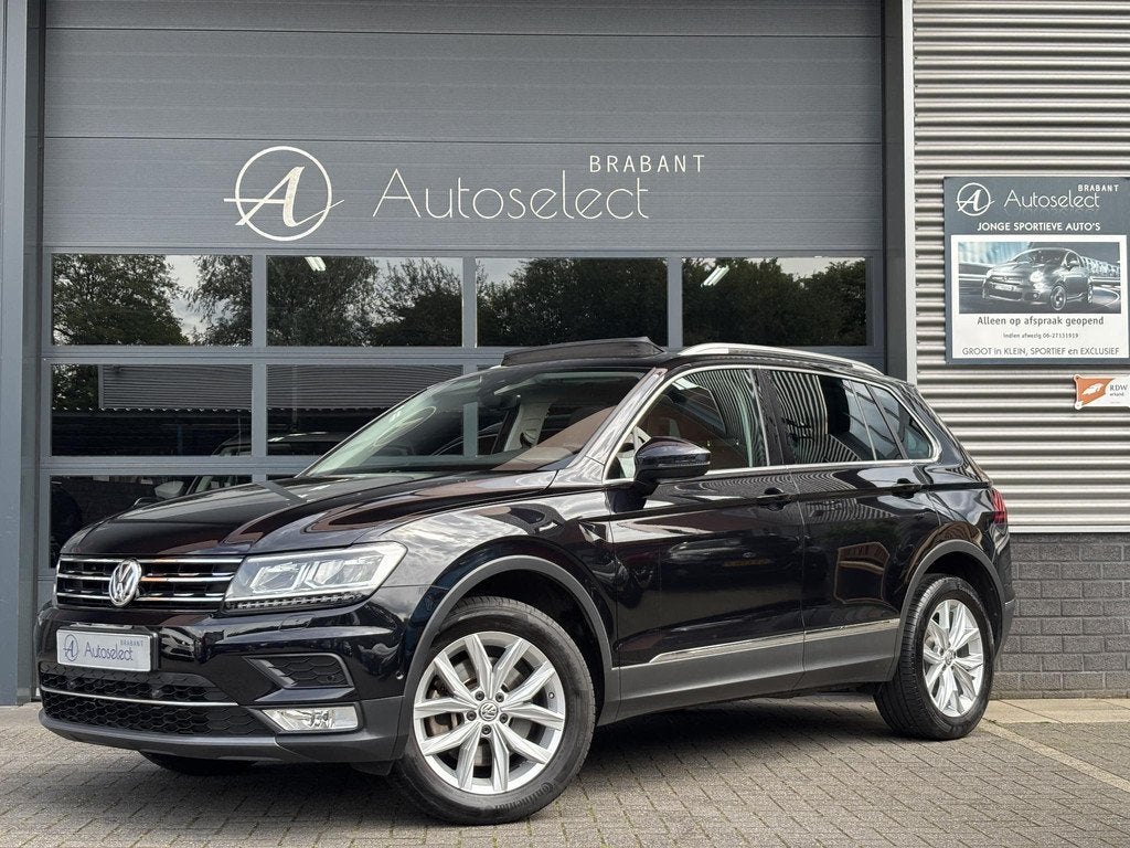 Volkswagen Tiguan 2.0 TSI 4Motion Highline Led Panorama Came, Automaat, Stof, Gebruikt, 4 cilinders