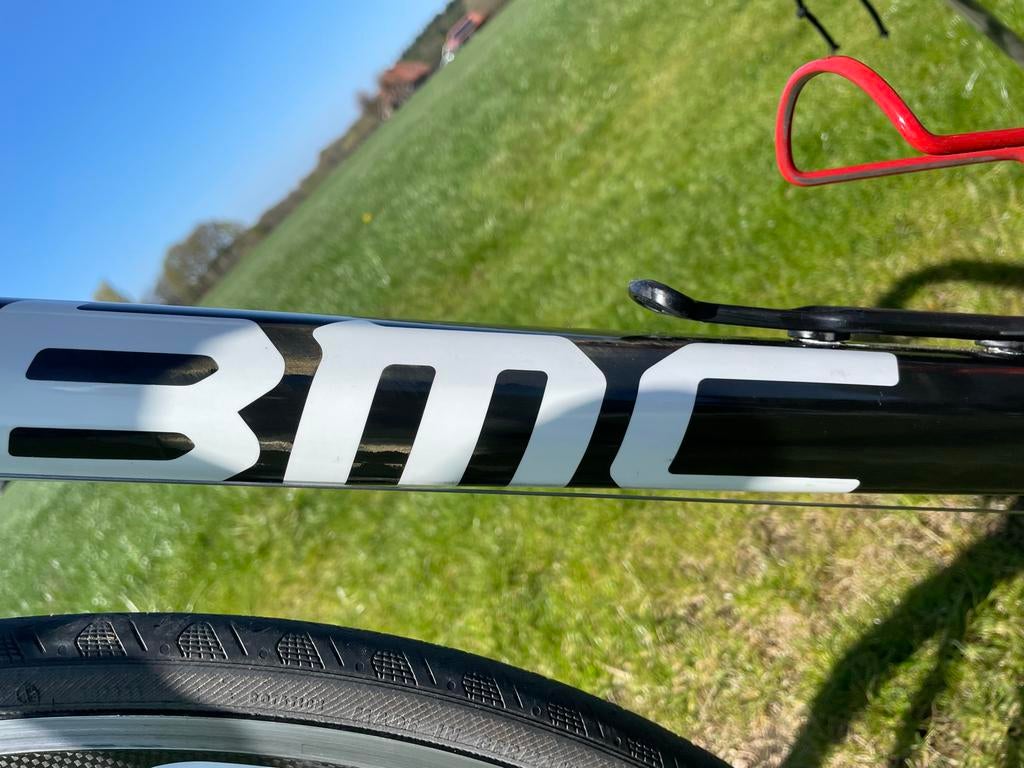 BMC Teammachine SLR01 - Carbon racefiets, Fietsen en Brommers, Fietsen | Racefietsen, Gebruikt, Carbon, Velgrem, Meer dan 20 versnellingen