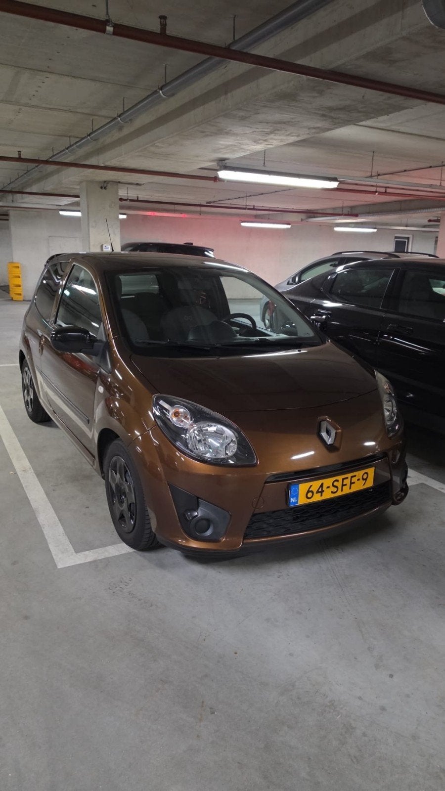 Renault Twingo 1.2 16V 2011 Bruin, Auto's, 839 kg, Twingo, 74 pk, 4 cilinders
