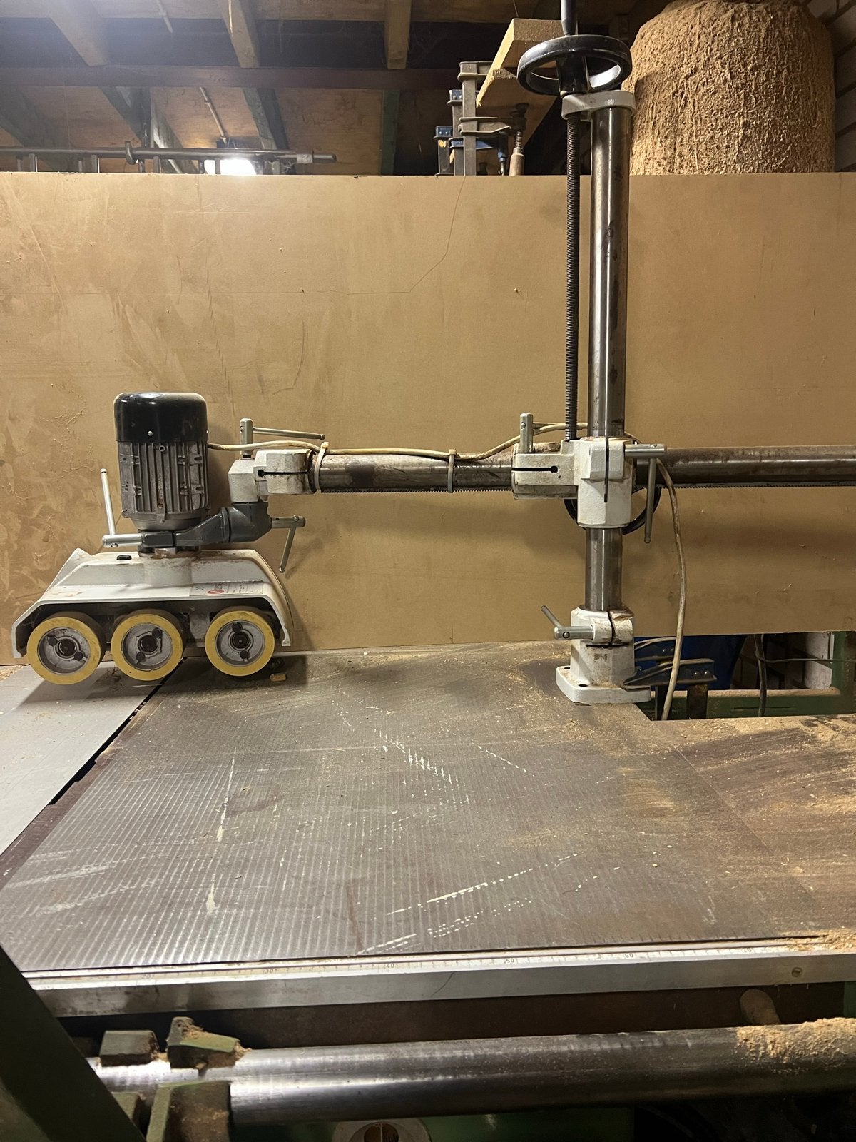 Masterwood Euromec 34 aanvoerapparaat, Ophalen, Zo goed als nieuw, Elektrisch