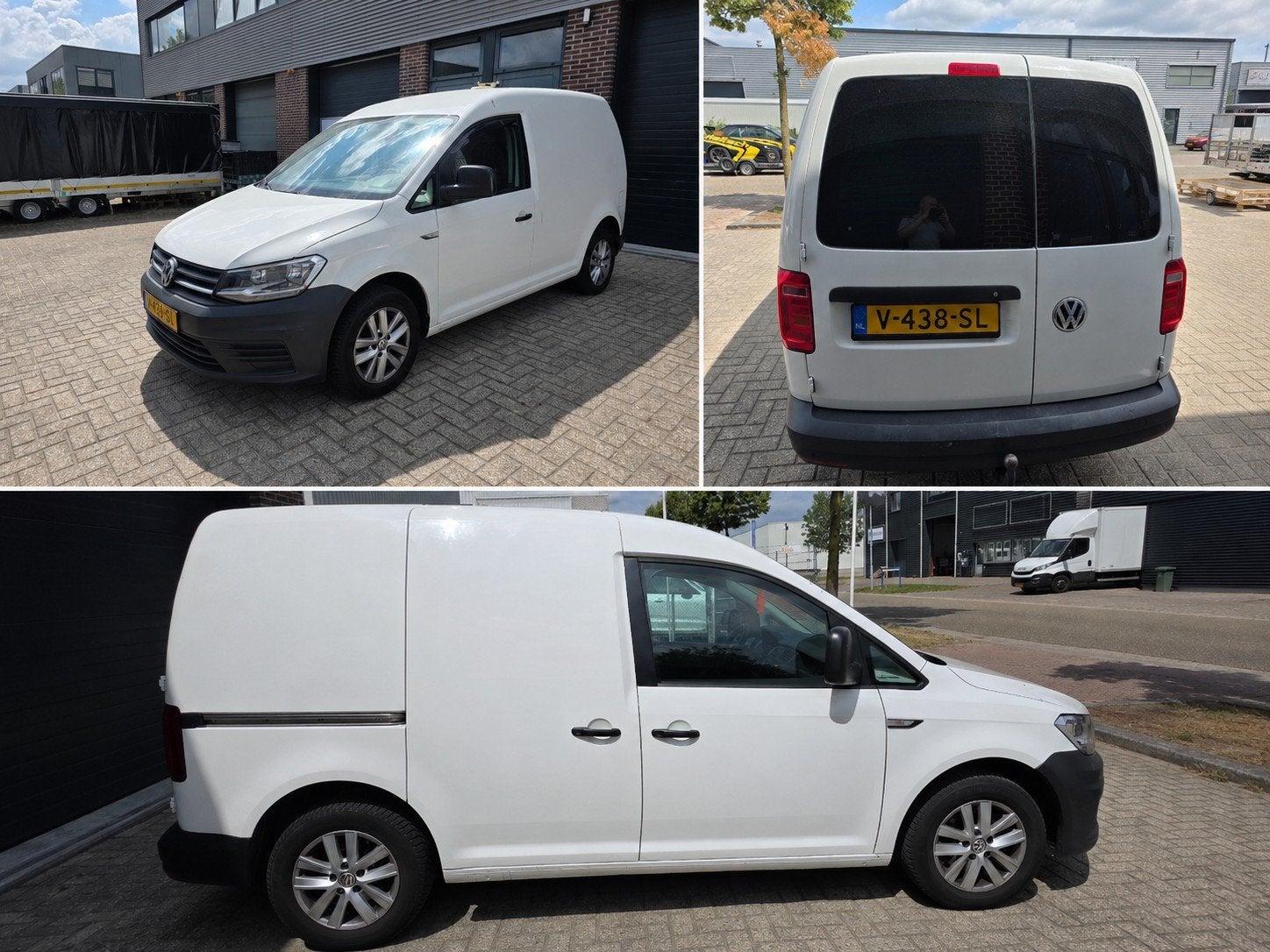 Volkswagen Caddy CNG en benzine Netjes Airco 110pk 81KW 2018, 1479 kg, 4 cilinders, CNG (Aardgas), Volkswagen