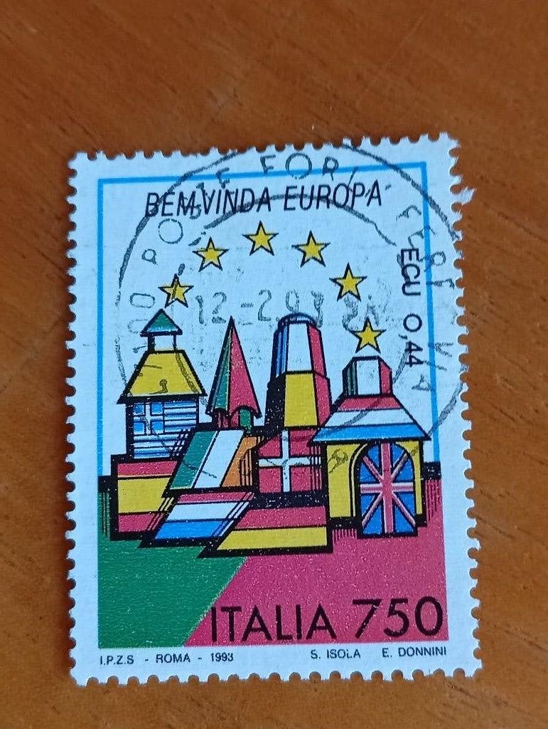 italie 1993, Ophalen of Verzenden, Gestempeld