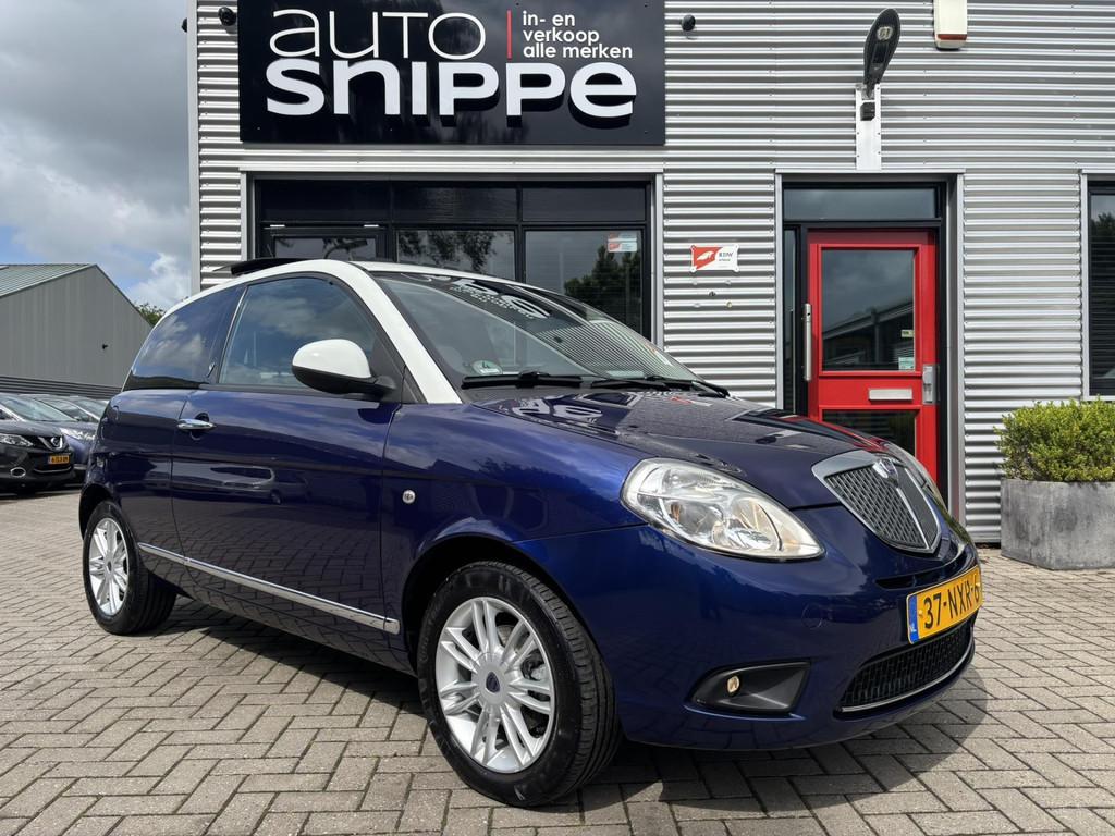 Lancia Ypsilon 1.4 Limited Edition 2010 -AIRCO-CRUISECONTROL, Auto's, Lancia, Voorwielaandrijving, Stof, Gebruikt, 4 cilinders
