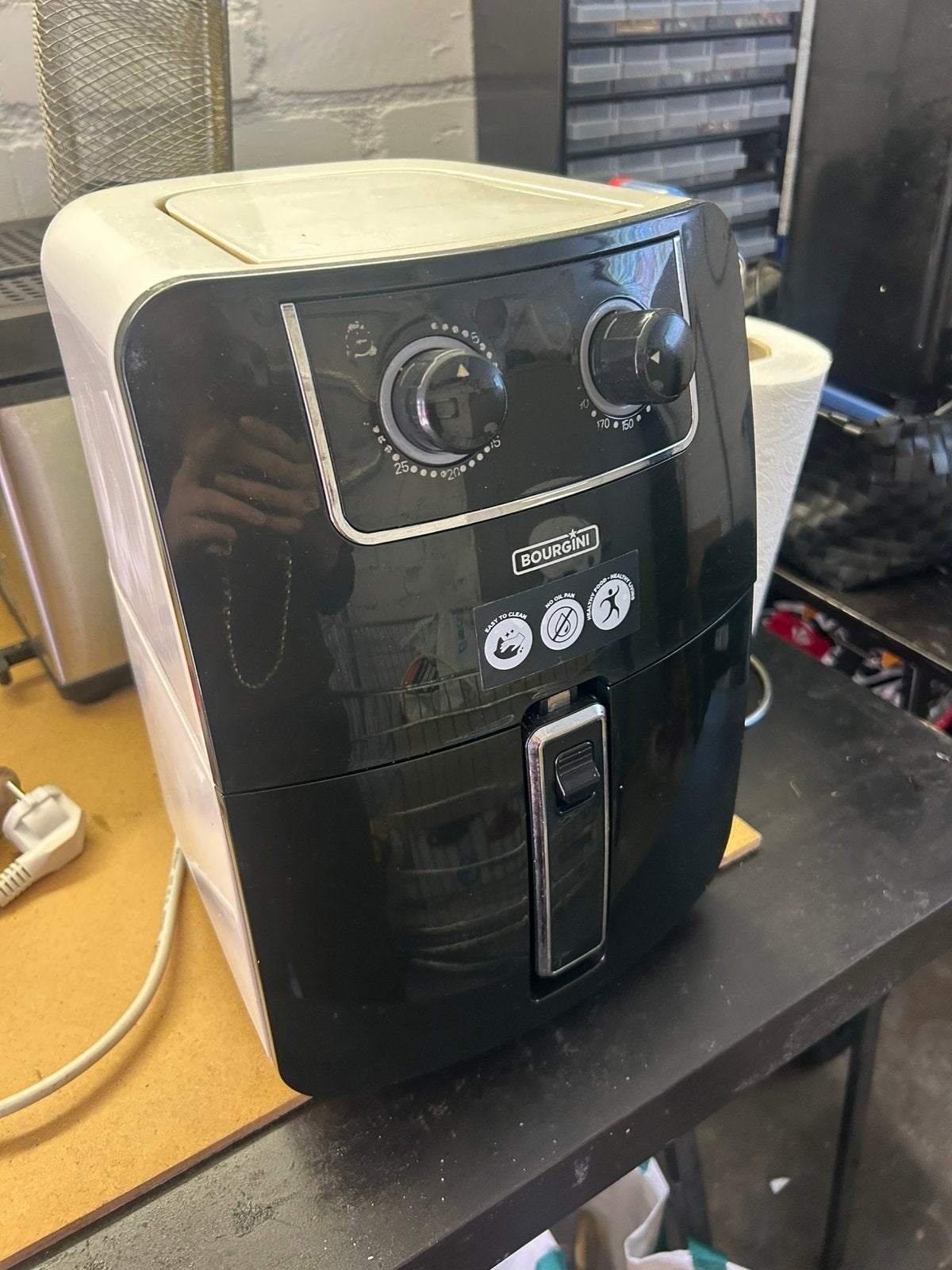 Bourgini Airfryer, Ophalen, Gebruikt, Airfryer