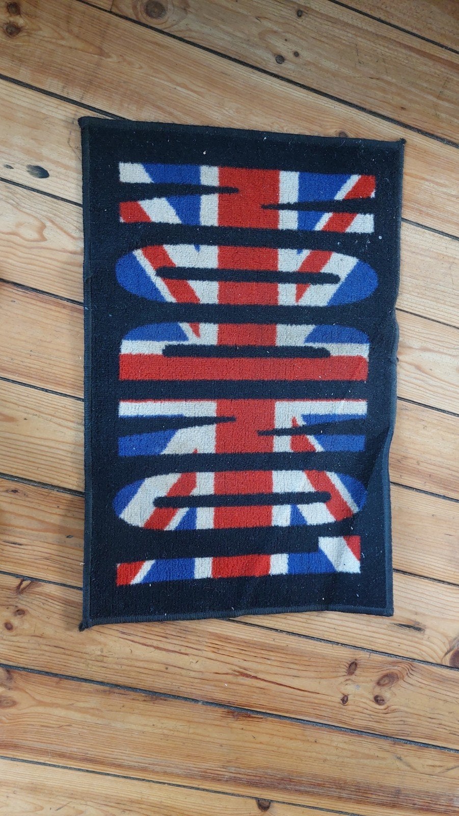 Mini Cooper Union Jack Vloermat - Gebruikt, Ophalen, Minder dan 50 cm, Gebruikt, 50 tot 100 cm