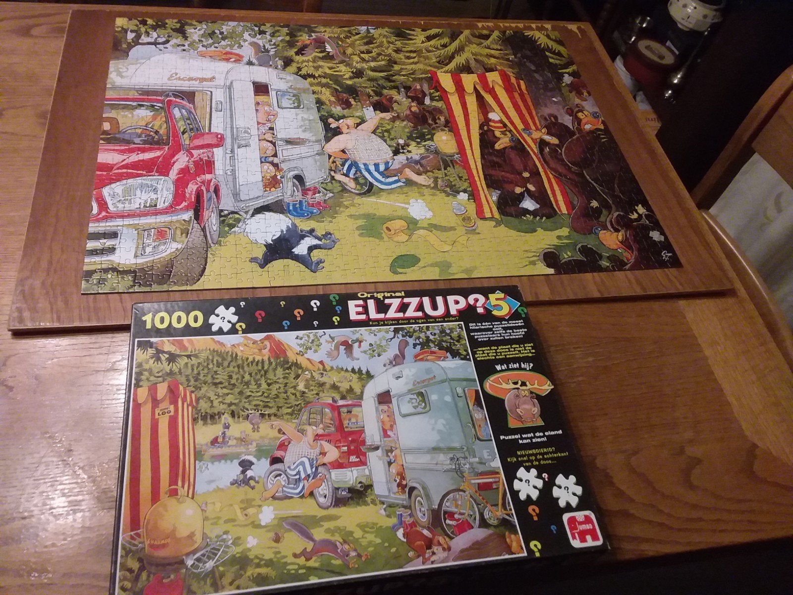Elzupp puzzel heel erg leuk, Verzamelen, Ophalen, Gebruikt, Overige typen